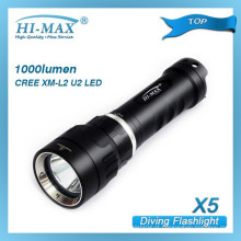 HI-MAX de alta qualidade 1000lumen recarregável mini levou toeches lanterna